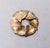 Vintage Signed Napier Goldtone Textured Leaf Wreath Brooch For Sale In Philadelphia - Image 6 of 7