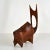 Sculpture of Buffalo or Bull Carved in Hardwood For Sale - Image 6 of 8