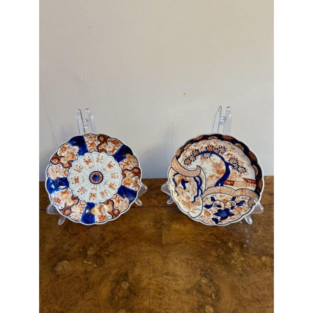 Antique Japanese Imari Plates, 1900, Set of 5 For Sale - Image 3 of 6