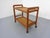 Mid-Century Modern Danish Teak Bar Cart with Removable Tray, 1960s For Sale - Image 3 of 18