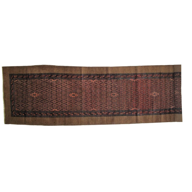 Early 20th Century Antique Bakhshaish Rug - 4′7″ × 20′ For Sale In New York - Image 6 of 6