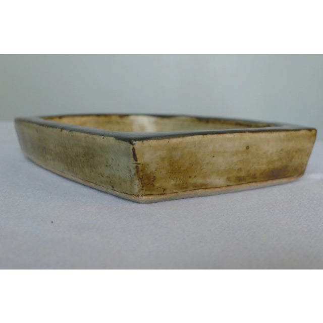 Beige Danish Earthenware Bowl with Scarab Beetles by Jørgen Mogensen for Royal Copenhagen, 1960s For Sale - Image 8 of 12