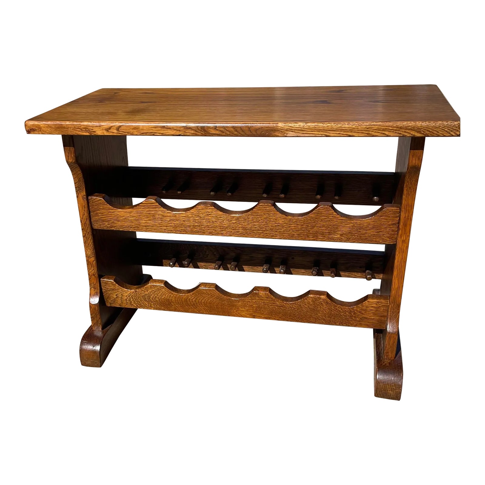 Vintage Country French Wine Rack | Chairish