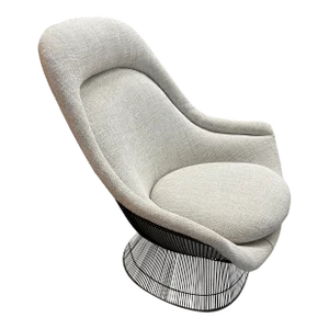 Warren Platner for Knoll big Easy Lounge Chair with Bronze Finish