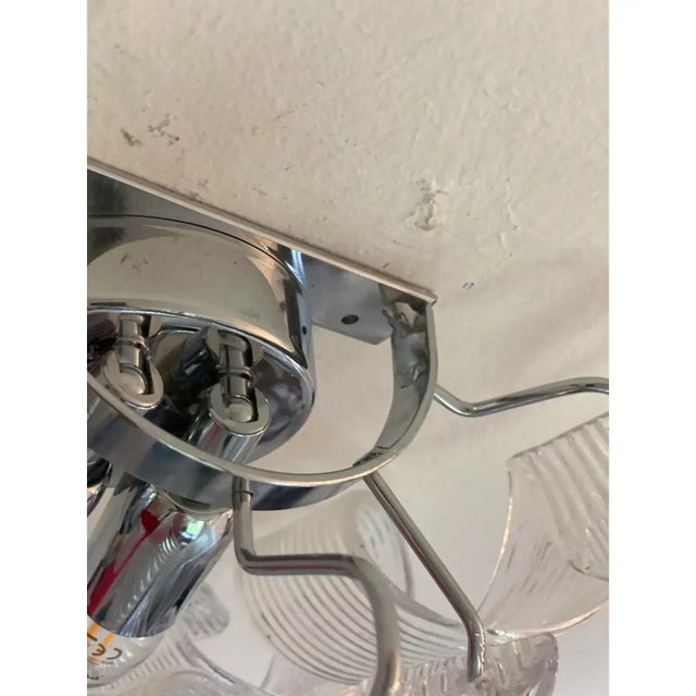 Transparent Ricci Murano Glass Wall Sconces by Simoeng, Set of 6 For Sale - Image 7 of 14