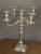 Rococo Mid 20th Century , 4 -Arm Candelabra Silverplate Sheffield Made in England For Sale - Image 3 of 18