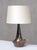 This sculptural table lamp was designed and produced by niels preben larsen in his own workshop at sjællands odde,...
