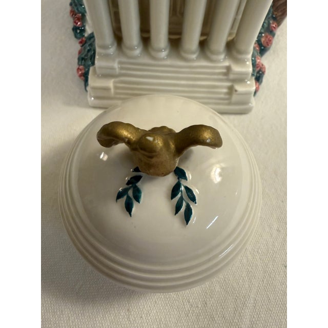 Fitz and Floyd 1990s Limited Edition "The Jefferson Memorial" Teapot With Lid Produced by Fitz and Floyd For Sale - Image 4 of 13