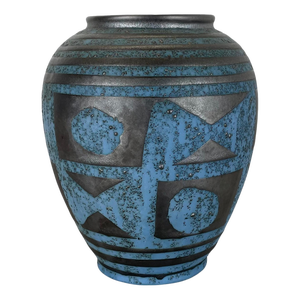 Fat Lava Ceramic Ankara Vase attributed to Heinz Siery Carstens Tönnieshof, Germany, 1960s