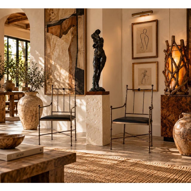 Beautiful 1980s Postmodern display pedestal featuring a minimalist rectangular silhouette with an organic, heavily...