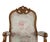 Antique Italian Walnut Armchair, 1880s For Sale - Image 13 of 14