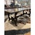 Antique Italian Fratino Trestle Table With Carved Base and Iron Stretcher For Sale - Image 10 of 11
