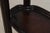 Wood Leather Top Victorian Style Carved Mahogany Etagere Bookshelf For Sale - Image 7 of 15
