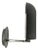 Black and Chrome Plated Metal Adjustable Snodo Wall Lamp by S. Mazza for Quattrifoglio, 1970s For Sale