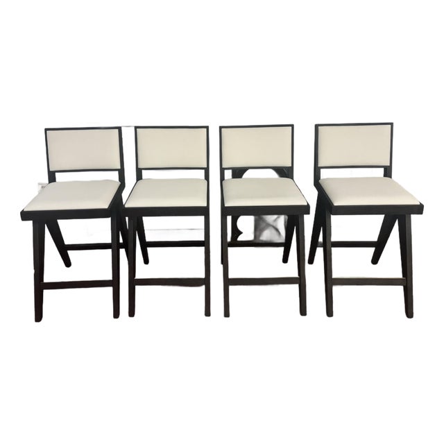 Restoration Hardware Jakob Counter Stools (4) Four For Sale