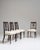 Set of Four 19th Century French Dark Brown Neoclassical Chairs with Upholstered Seats For Sale - Image 15 of 15