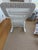 Vintage White Wicker Rocking Chair For Sale - Image 4 of 12