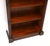 Wood Antique Georgian Style Open Bookcase, 1950s For Sale - Image 7 of 10