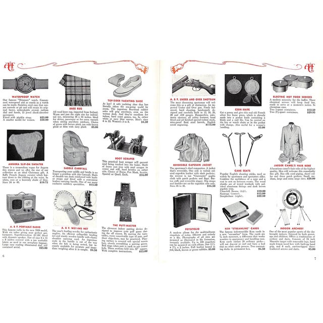 Abercrombie & Fitch Christmas 1938 Catalog For Sale - Image 10 of 12