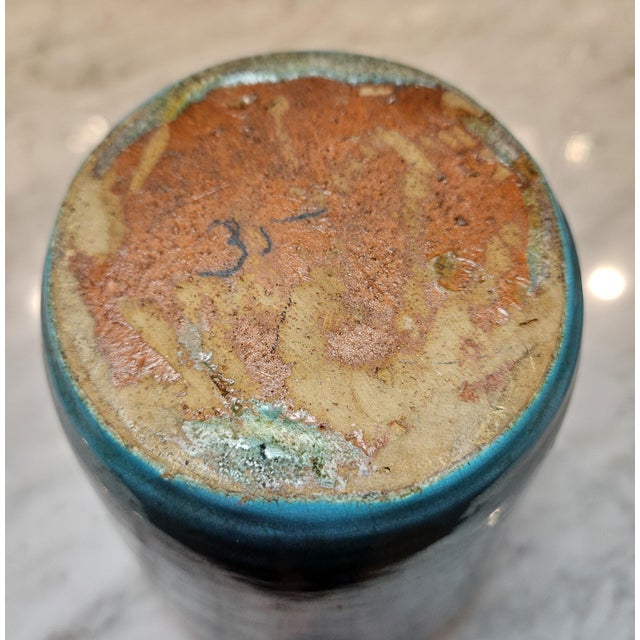 1930's J. B. Cole Pisgah Forest, North Carolina Vase For Sale - Image 11 of 12