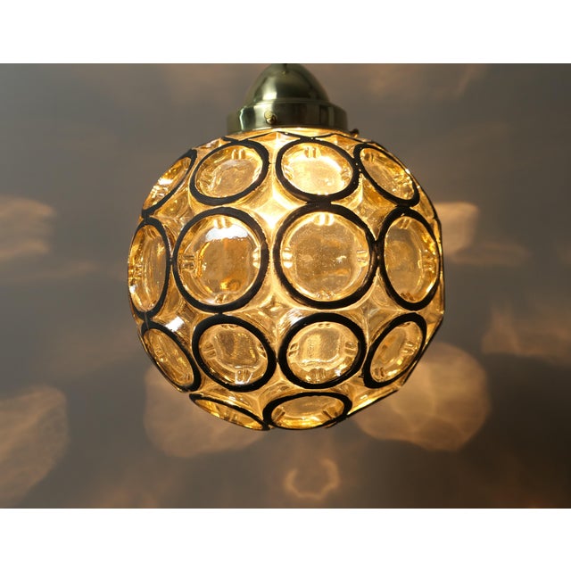 Mid-Century Swedish Pendant Light, 1950s For Sale - Image 4 of 10