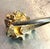 1960s Sarah Coventry Gold Tone Adjustable Grape Bunch Ring For Sale - Image 5 of 5