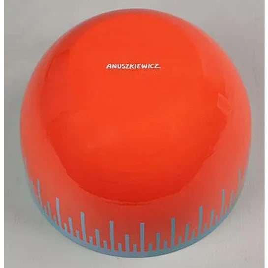 Richard Anuszkiewicz Op Art Enamel Bowl, Made for the Hirshhorn Museum and Sculpture Garden American, 1976 Richard...