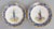 Antique French Faience Quimper Plates - A Pair For Sale - Image 9 of 9