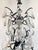 Mid 20th Century Restored Louis XV Blackened Bronze Crystal Cage Chandelier For Sale - Image 4 of 9