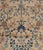 Antique Indian Amritsar Handmade Oriental Rug, Blue, Taupe Creams Allover Design For Sale - Image 16 of 18