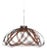 A Cote Suspension Pendant in Orange For Sale