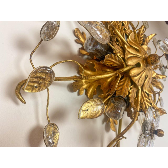 Florentine Flush Mount Ceiling Lamp from Banci Firenze, 1970s For Sale - Image 11 of 16