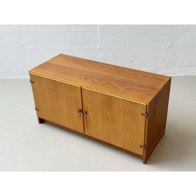 Wood Oak Sideboard by Børge Mogensen for AB Karl Andersson & Söner, 1960s For Sale - Image 7 of 18