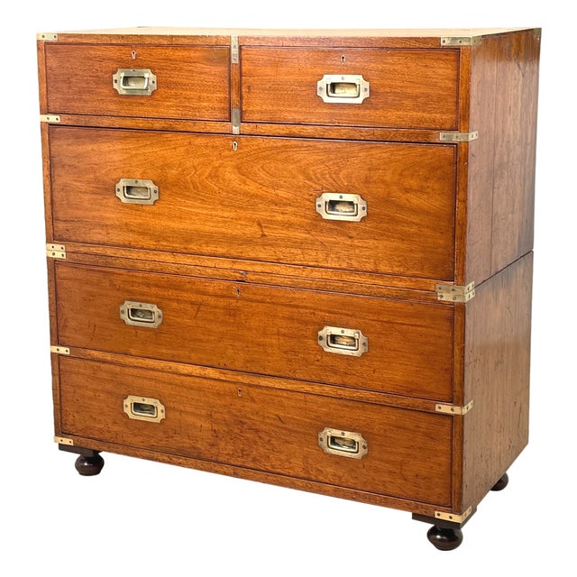 Antique Chest of Drawers in Wood, 1860 For Sale