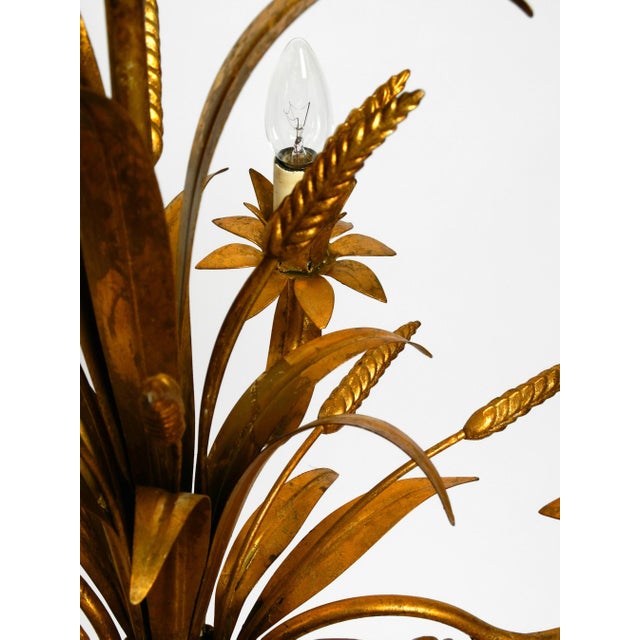 Vintage Gold-Plated Metal Chandelier from Hans Kögl, 1970s For Sale - Image 14 of 18