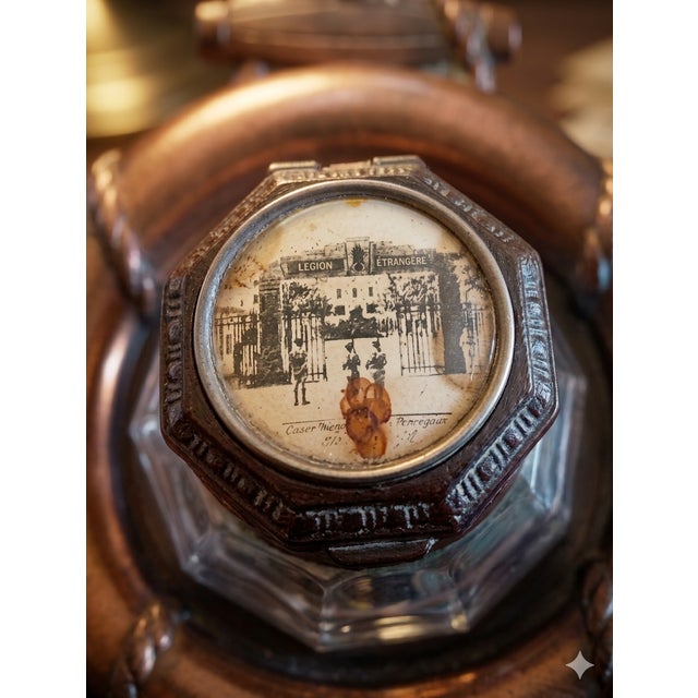 Metal Anchor-Shaped Inkwell from Orfear, 1890s For Sale - Image 7 of 18