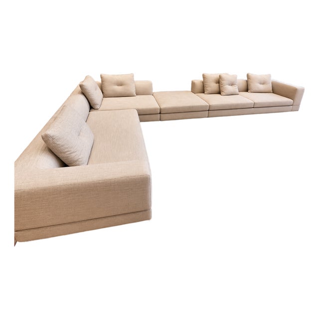 Minotti Alexander Oversized Modular Sectional For Sale