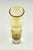 Vintage Swedish Aseda Yellow Glass Bamboo Shape Vase, 1960s For Sale - Image 4 of 5