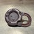 Antique "Pancake" Style Lever Padlock, Edwards 6-Lever Padlock For Sale - Image 4 of 8