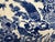 Art Deco Vintage Oriental Ironstone Platter: Blue Transferware Gamebird Design For Sale - Image 3 of 10