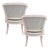 Vintage Cane Barrel Lounge Chairs – Pair For Sale - Image 4 of 8