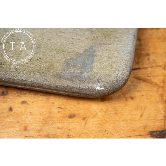 Silver Antique Figural Straight Razor Barber Trade Sign For Sale - Image 8 of 11