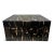 Contemporary Modern Petrified Square Coffee Table For Sale - Image 3 of 7