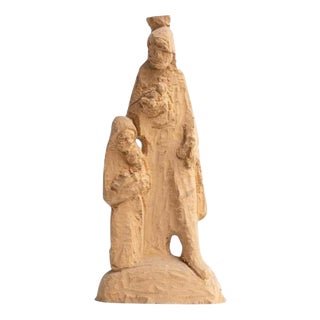 20th Century Traditional Preliminary Sketch Wooden Sculpture For Sale