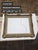 Antique Wood Frame With Carved Gesso Details and Painted Finish For Sale - Image 9 of 18