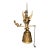 1900-1909 Brass Monastery Wall Mounted Bell With Latin, an Angel, and Dragons For Sale