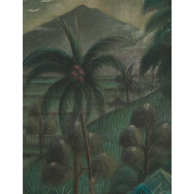 Painting of a Landscape in Bali, Circa 1960 For Sale - Image 4 of 7