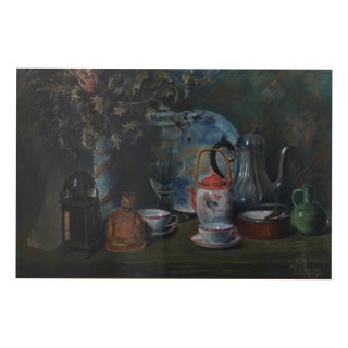 Gabrielle Bisschops, Still life, Pastel, Framed For Sale