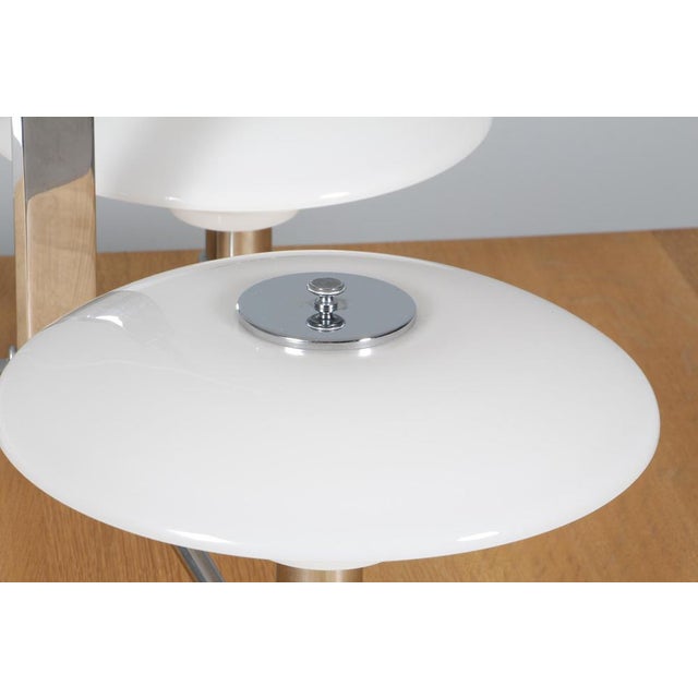 PH Akademikrone Chandelier in Opaline Glass from Poul Henningsen For Sale - Image 3 of 8