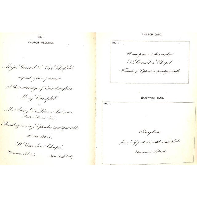 "Wedding Etiquette" 1892 Dempsey & Carroll For Sale - Image 4 of 8